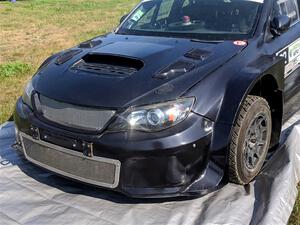 Calvin Bergen / Daryl Bergen Subaru WRX STi before the event.