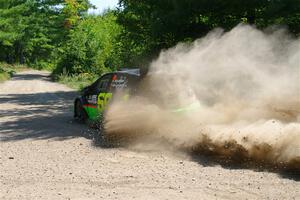 Pat Moro / Claudia Barbera-Pullen Chevy Sonic LS on SS1, Thorpe Tower I.