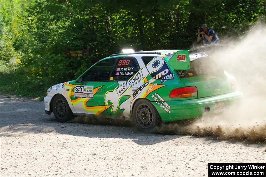 Ryan Rethy / James Dallman Subaru Impreza Wagon on SS1, Thorpe Tower I.