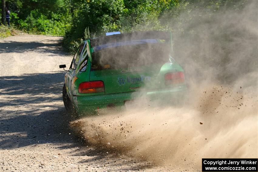 Ryan Rethy / James Dallman Subaru Impreza Wagon on SS1, Thorpe Tower I.