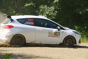 Javier Olivares / K.J. Miller Ford Fiesta Rally3 on SS2, Refuge I.