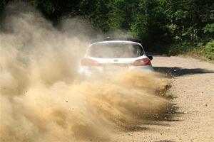 Javier Olivares / K.J. Miller Ford Fiesta Rally3 on SS2, Refuge I.