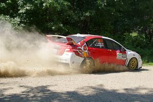 Matt Dickinson / Chris Kremer Subaru WRX STi on SS2, Refuge I.