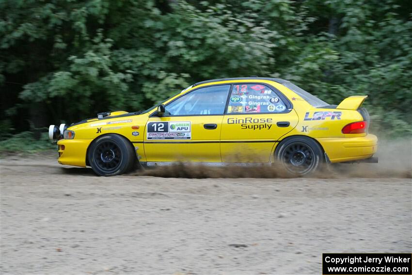 Steve Gingras / Katie Gingras Subaru Impreza on SS7, Kabekona II.