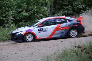 Chris Sladek / John Sharps Honda Civic Hatchback Sport on SS7, Kabekona II.