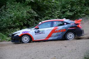 Chris Sladek / John Sharps Honda Civic Hatchback Sport on SS7, Kabekona II.