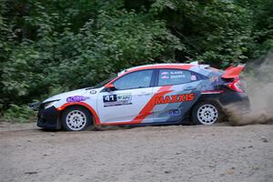 Chris Sladek / John Sharps Honda Civic Hatchback Sport on SS7, Kabekona II.