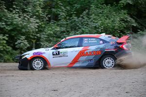 Chris Sladek / John Sharps Honda Civic Hatchback Sport on SS7, Kabekona II.