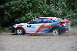 Chris Sladek / John Sharps Honda Civic Hatchback Sport on SS7, Kabekona II.