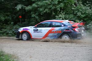 Chris Sladek / John Sharps Honda Civic Hatchback Sport on SS7, Kabekona II.