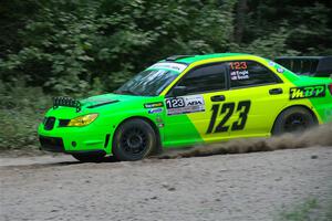 Mike Engle / Ryan Scott Subaru WRX STi on SS7, Kabekona II.