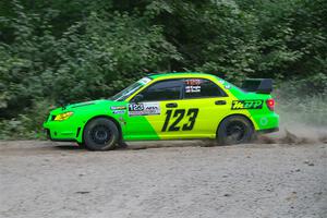 Mike Engle / Ryan Scott Subaru WRX STi on SS7, Kabekona II.