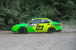 Mike Engle / Ryan Scott Subaru WRX STi on SS7, Kabekona II.