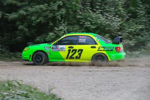 Mike Engle / Ryan Scott Subaru WRX STi on SS7, Kabekona II.