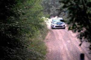 Roberto Yglesias / Sarah Freeze Ford Fiesta on SS7, Kabekona II.