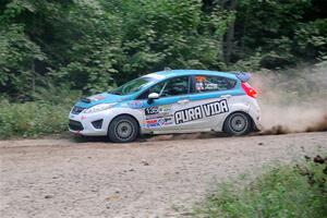 Roberto Yglesias / Sarah Freeze Ford Fiesta on SS7, Kabekona II.