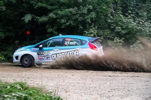 Roberto Yglesias / Sarah Freeze Ford Fiesta on SS7, Kabekona II.