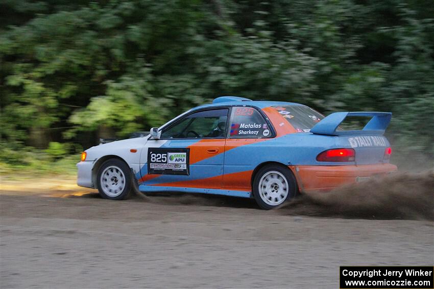 Tyler Matalas / Dustin Sharkozy Subaru Impreza LX on SS7, Kabekona II.