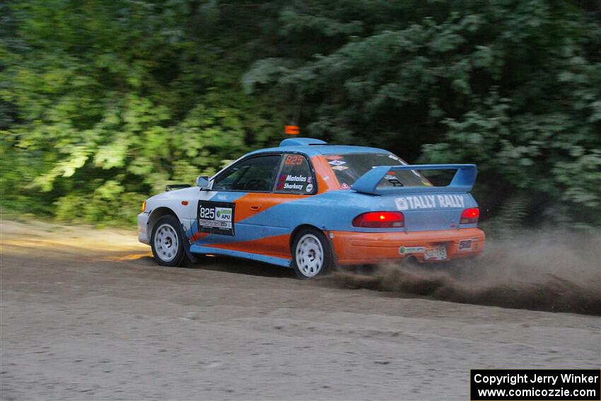 Tyler Matalas / Dustin Sharkozy Subaru Impreza LX on SS7, Kabekona II.