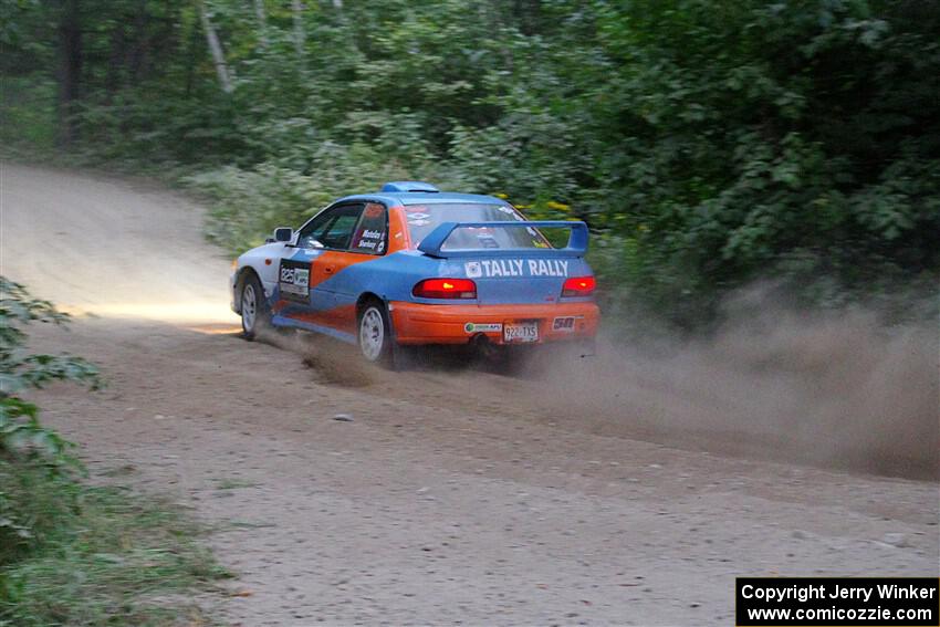 Tyler Matalas / Dustin Sharkozy Subaru Impreza LX on SS7, Kabekona II.