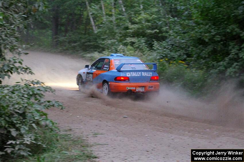 Tyler Matalas / Dustin Sharkozy Subaru Impreza LX on SS7, Kabekona II.