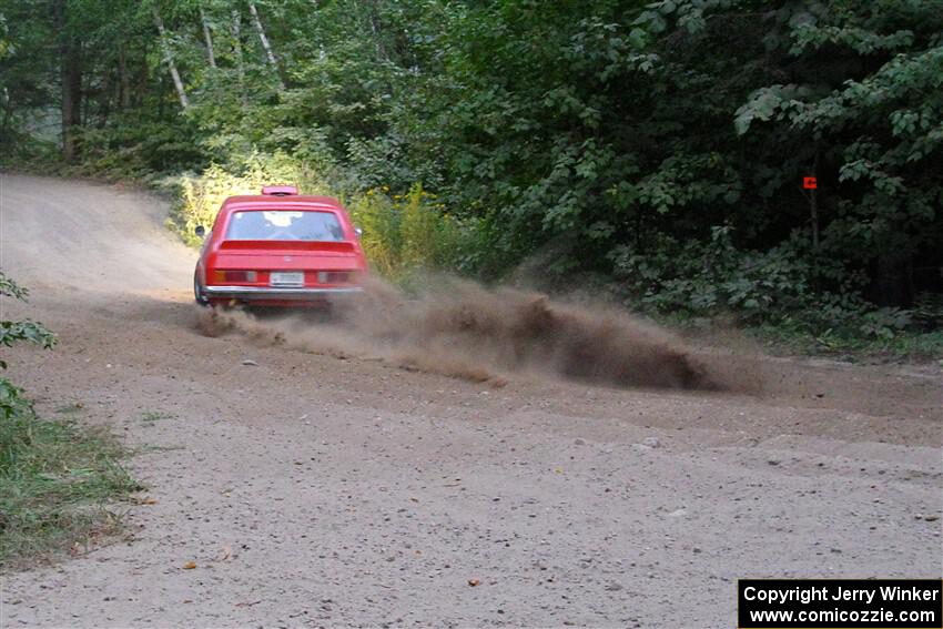 Mike Hurst / Michel Hoche-Mong Ford Capri on SS7, Kabekona II.