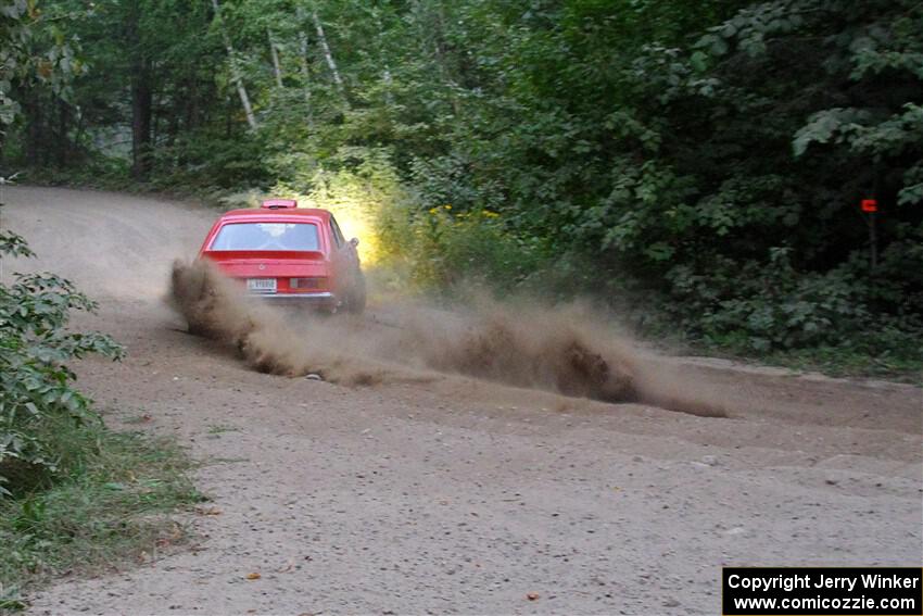 Mike Hurst / Michel Hoche-Mong Ford Capri on SS7, Kabekona II.