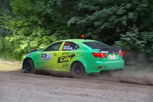 Brian Katz / Matt Vaught Lexus IS350 on SS7, Kabekona II.