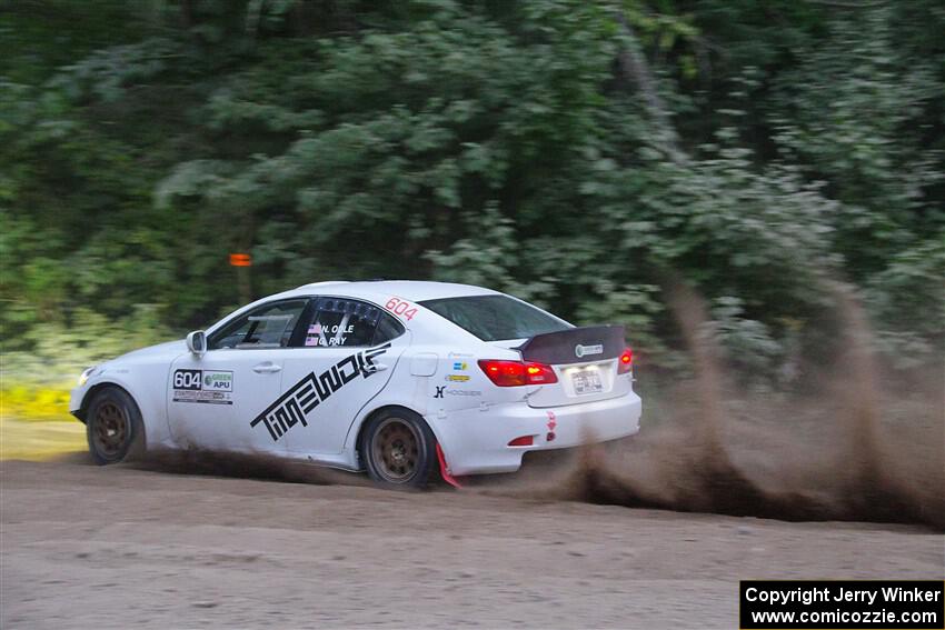 Nathan Odle / Glen Ray Lexus IS250 on SS7, Kabekona II.