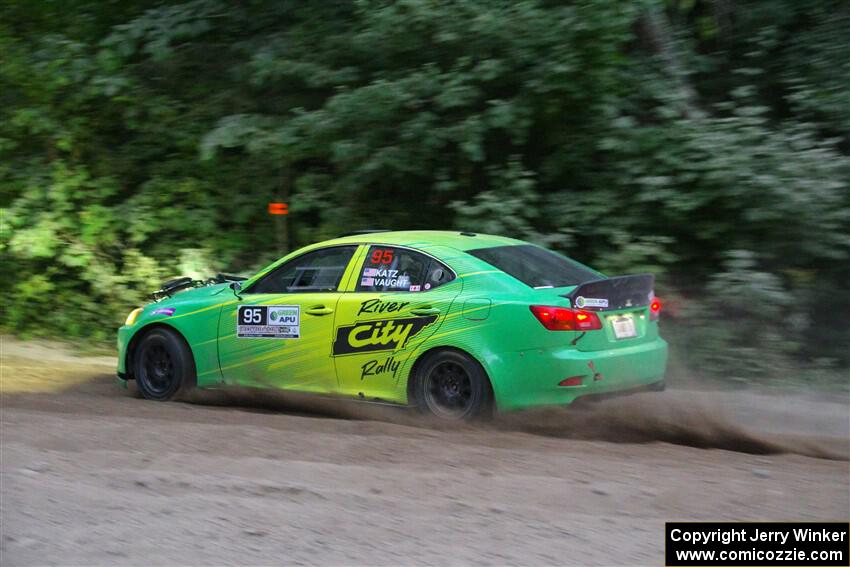 Brian Katz / Matt Vaught Lexus IS350 on SS7, Kabekona II.
