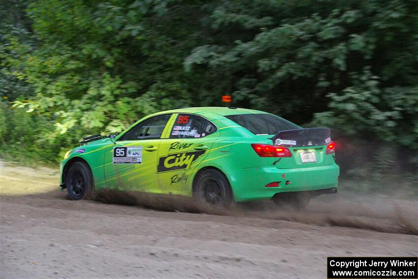 Brian Katz / Matt Vaught Lexus IS350 on SS7, Kabekona II.