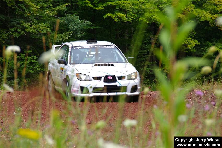 Ian McCarty / Hailey McCarty Subaru Impreza 2.5RS on SS2, Norway South I.