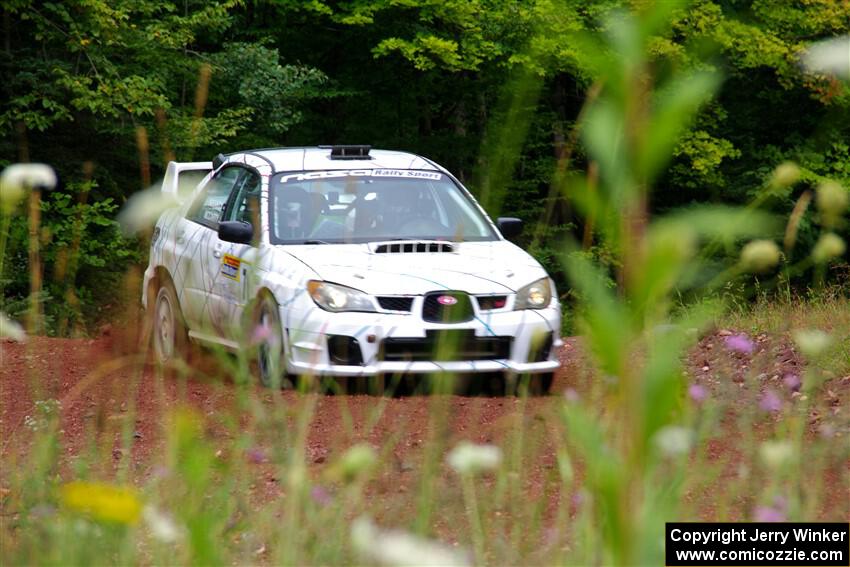 Ian McCarty / Hailey McCarty Subaru Impreza 2.5RS on SS2, Norway South I.
