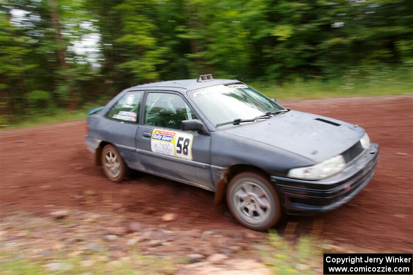 Jacob Kennedy / James Smith Ford Escort GT on SS2, Norway South I.