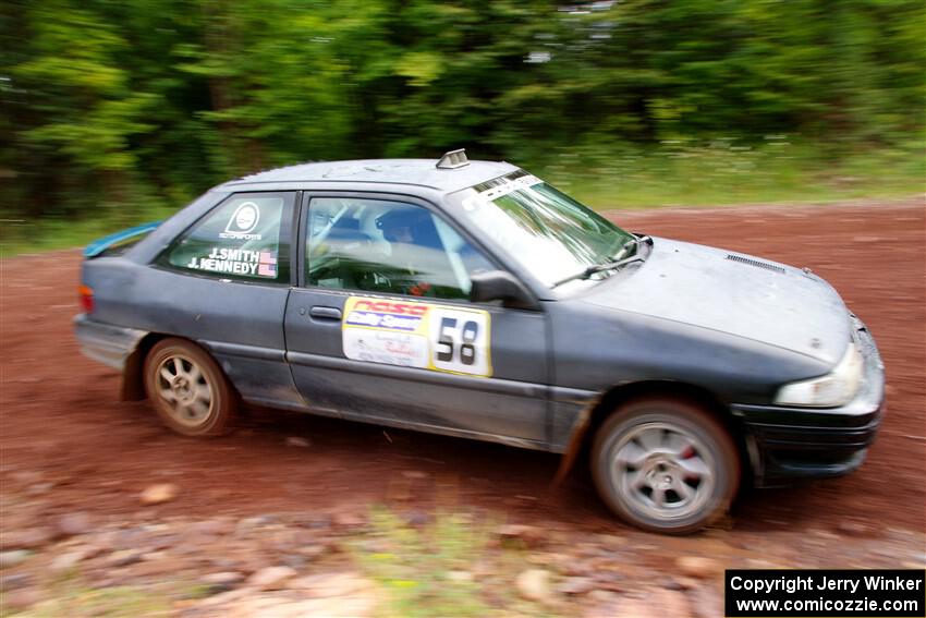 Jacob Kennedy / James Smith Ford Escort GT on SS2, Norway South I.