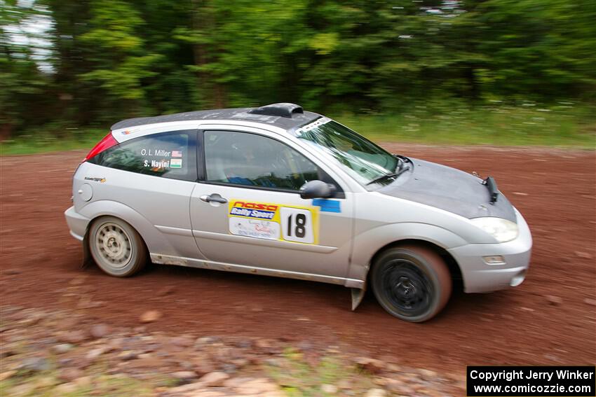 Srikanth Nayini / Otis Lee Miller Ford Focus SVT on SS2, Norway South I.