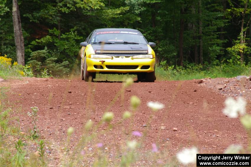 Eli Goethel / Max Sutton Mitsubishi Eclipse on SS2, Norway South I.
