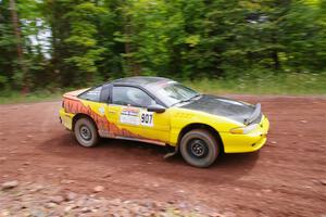 Eli Goethel / Max Sutton Mitsubishi Eclipse on SS2, Norway South I.