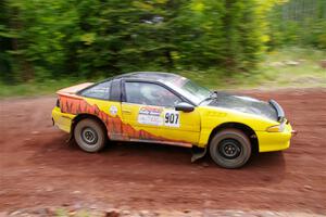 Eli Goethel / Max Sutton Mitsubishi Eclipse on SS2, Norway South I.