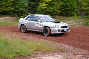 Noah Jacobson / Nathan Vance Subaru WRX on SS2, Norway South I.
