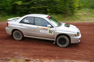 Noah Jacobson / Nathan Vance Subaru WRX on SS2, Norway South I.