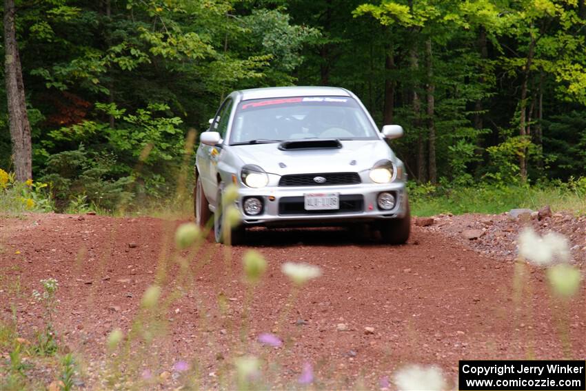 Noah Jacobson / Nathan Vance Subaru WRX on SS2, Norway South I.