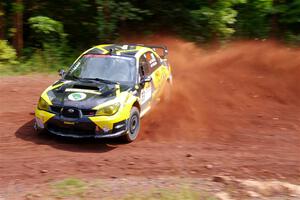 Colin Schulz / Ian Nelson Subaru WRX STi on SS3, Norway North I.