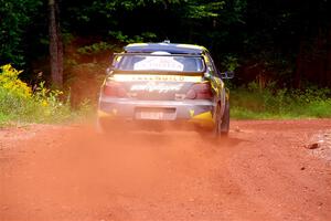 Colin Schulz / Ian Nelson Subaru WRX STi on SS3, Norway North I.