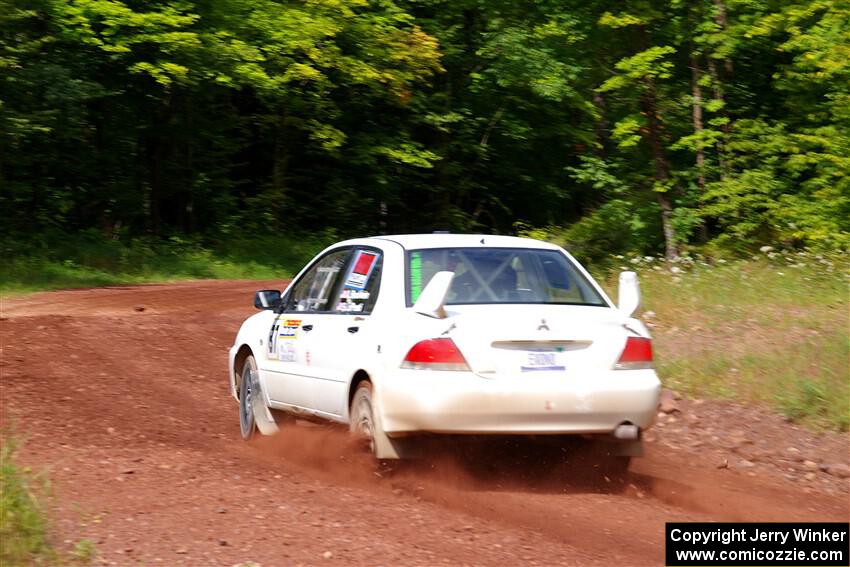 Andrew Bockheim / Salvatore LoPresti Mitsubishi Lancer on SS3, Norway North I.