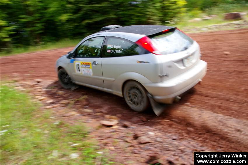Srikanth Nayini / Otis Lee Miller Ford Focus SVT on SS3, Norway North I.