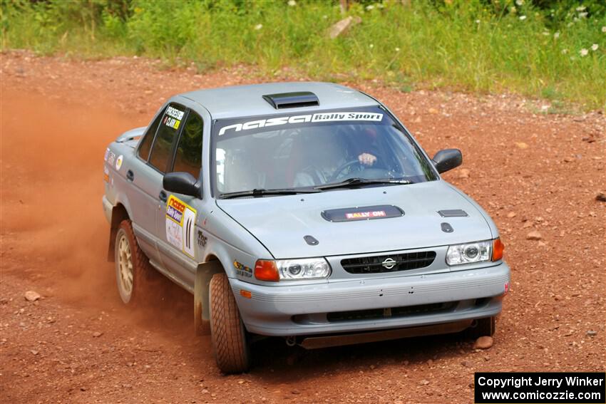 Dexter Clark / Bryce Proseus Nissan Sentra SE-R on SS6, Norway South II.