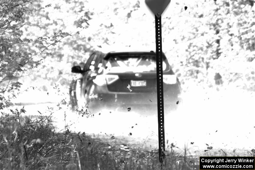Silas Himes / Charlotte Himes Subaru WRX STi on SS1, Parkway I.