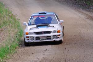Tyler Matalas / Tim Sword Subaru Impreza LX on SS1, Parkway I.