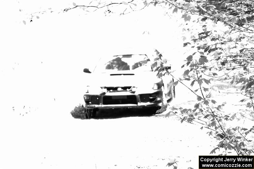 Arin DeMaster / Dustin Sharkozy Subaru Impreza on SS1, Parkway I.